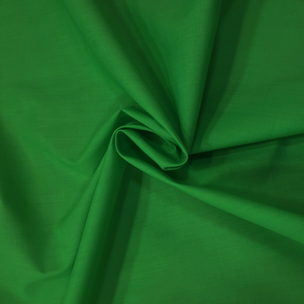 COTTON CASEMENT FLAME RETARDANT  (1.5 metres wide) - EMERALD